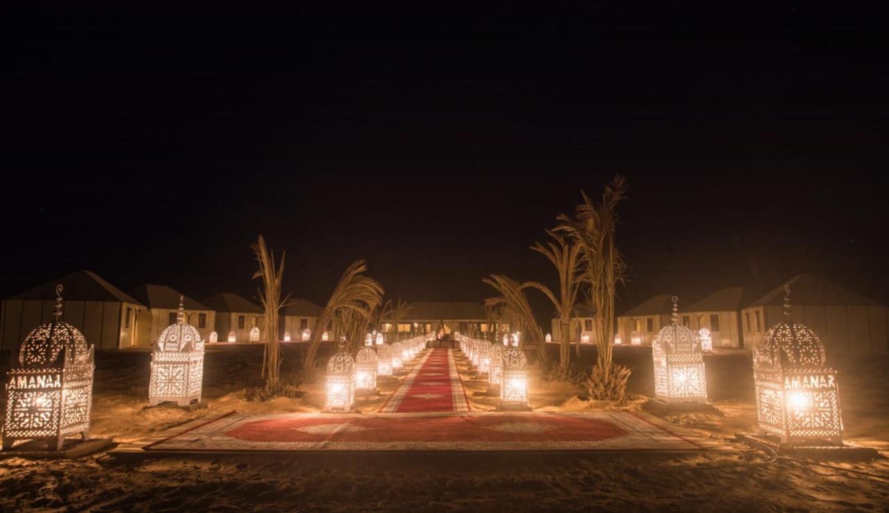 Luxury Desert Camp Amanar Hotel Merzouga Exterior foto